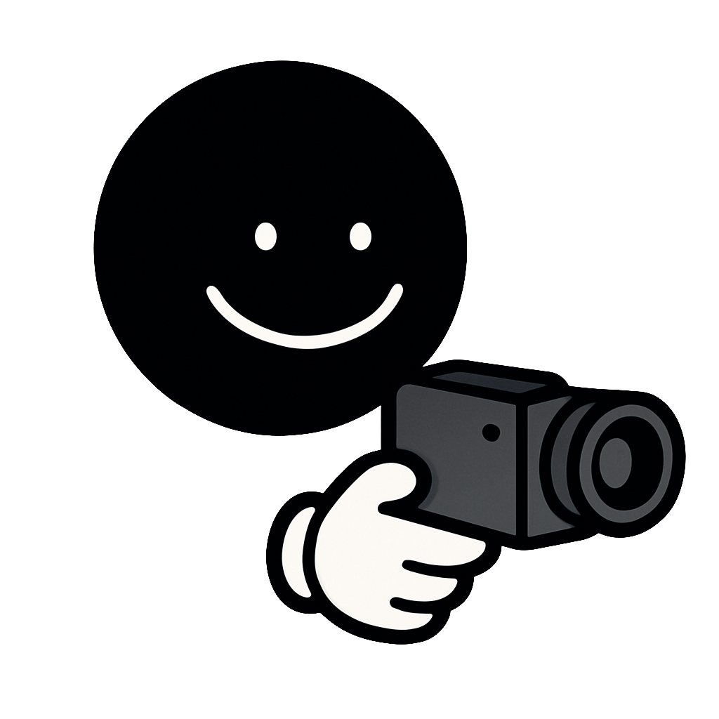 Round guy with a handcam